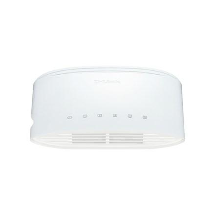 D-Link DGS-1005D/E network switch Unmanaged L2 Gigabit Ethernet (10/100/1000) White