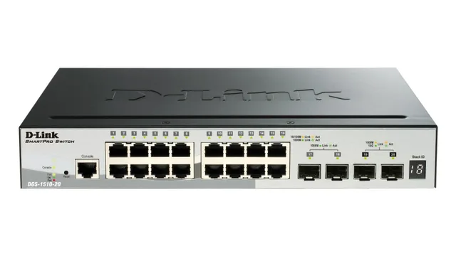 D-Link DGS-1510-20/E network switch Managed L2/L3 Gigabit Ethernet (10/100/1000) 1U Grey