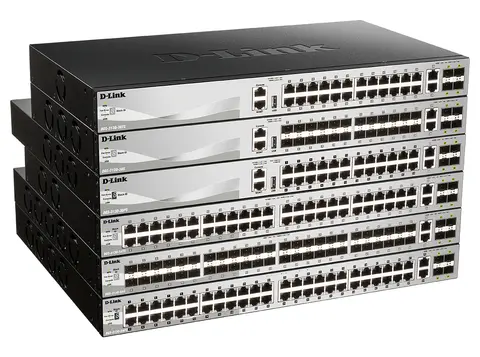 D-Link DGS-3130-30PS/E network switch Managed L3 Gigabit Ethernet (10/100/1000) Power over Ethernet (PoE) Grey