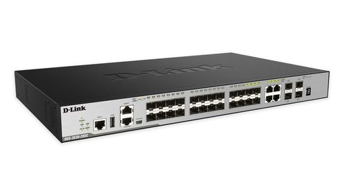 D-Link DGS-3630-28SC network switch Managed L3 1U Black