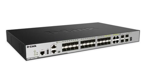 D-Link DGS-3630-28SC network switch Managed L3 1U Black
