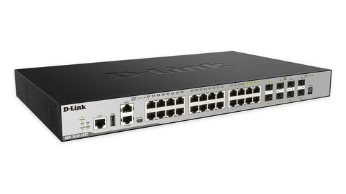 D-Link DGS-3630-28TC/SI/E 28-Port Gigabit L3 Stackable Switch