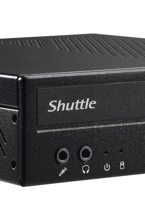 Shuttle Slim PC DH610 , S1700, 1x HDMI, 2x DP , 1x 2.5", 2x M.2, 2x LAN (Intel 1G + 2.5G), 2x COM, 24/7 permanent operation, incl. VESA