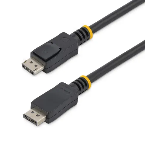StarTech.com 5m (15ft) DisplayPort 1.2 Cable - 4K x 2K Ultra HD VESA Certified DisplayPort Cable - DP to DP Cable for Monitor - DP Video/Display Cord - Latching DP Connectors
