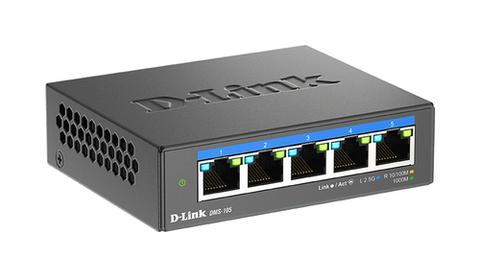 D-Link 5-Port 2.5G Multi-Gigabit Desktop Switch