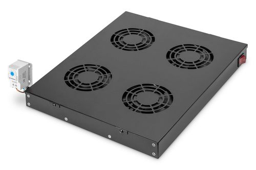 Fan unit for variable 483 mm (19") installation