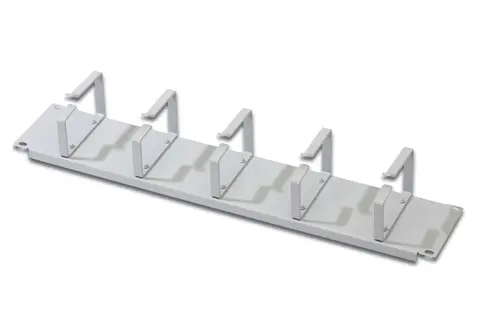 Cable Management Panel with Cable Rings for 483 mm (19") Cabinets, 2U