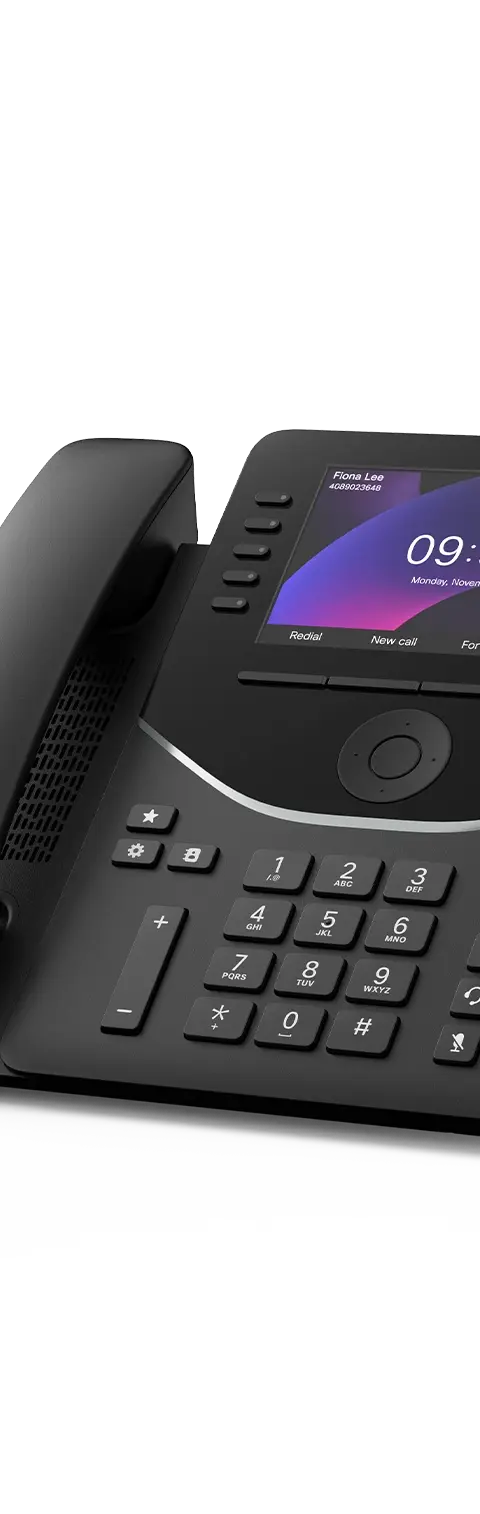 Cisco 9861 Desk Phone - Carbon Black
