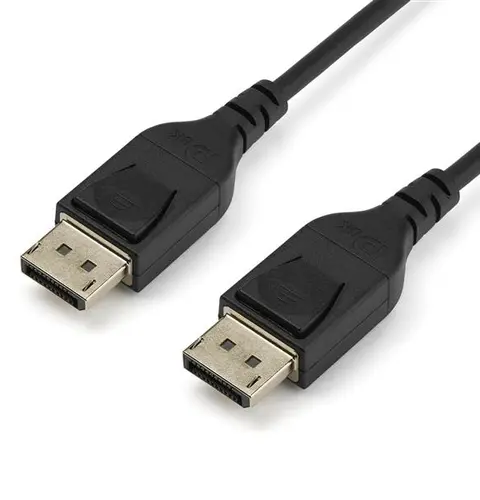 StarTech.com 1 m VESA Certified DisplayPort 1.4 Cable - 8K 60Hz HBR3 HDR - 3 ft Super UHD DisplayPort to DisplayPort Monitor Cord - Ultra HD 4K 120Hz DP 1.4 Slim Video Cable M/M DP Connector