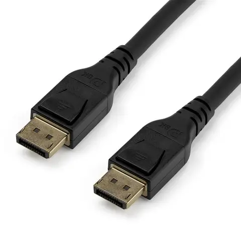 StarTech.com 10ft (3m) VESA Certified DisplayPort 1.4 Cable, 8K 60Hz HBR3 HDR, UHD DisplayPort to DisplayPort Monitor Cord, Ultra HD 4K 120Hz DP 1.4 Video Cable M/M DP Connector
