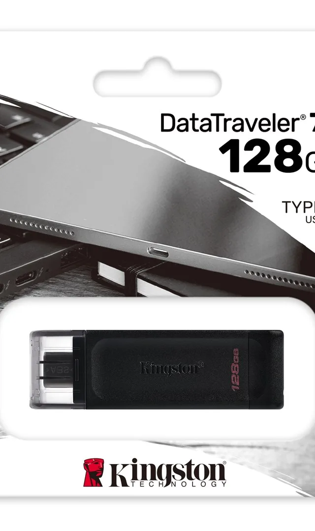 Kingston Technology DataTraveler 128GB USB-C 3.2 Gen 1 70