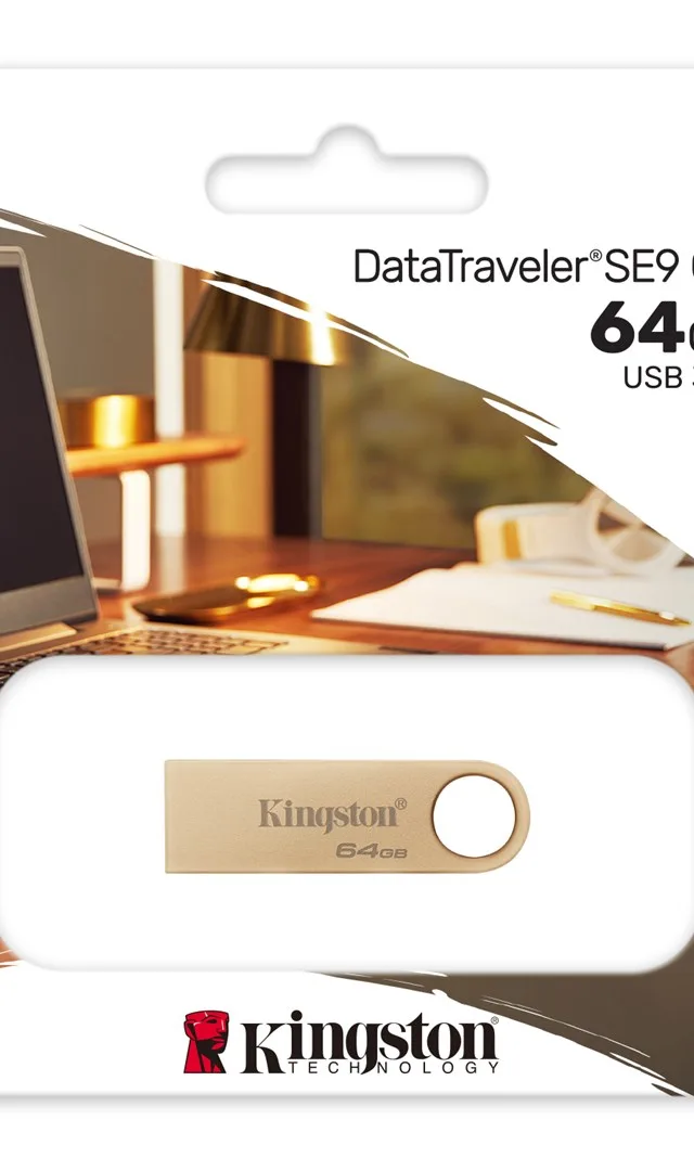 Kingston Technology DataTraveler 64GB 220MB/s Metal USB 3.2 Gen 1 SE9 G3