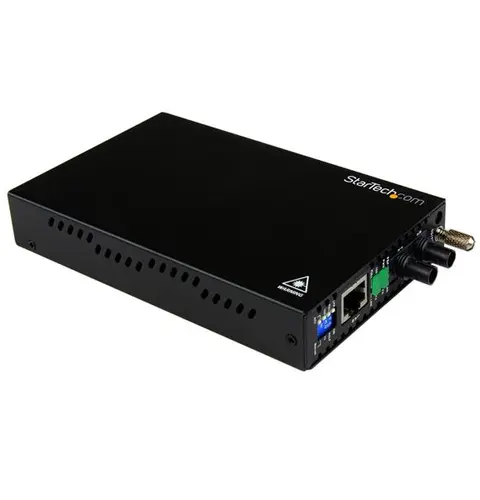 StarTech.com 10/100 Mbps Multi Mode Fiber Media Converter ST 2 km