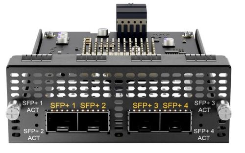 FlexModule Plus 4x SFP+ Module | EXM-4F