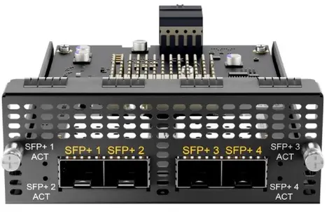 FlexModule Plus 4x SFP+ Module | EXM-4F