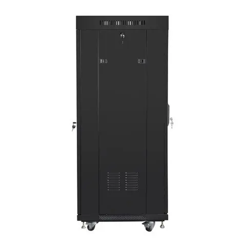 Lanberg FF01-6627-23BL rack cabinet 27U Freestanding rack Black