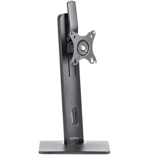 StarTech.com Free Standing Single Monitor Mount - Height Adjustable Monitor Stand - For VESA Mount Displays up to 32" (15lb/7kg) - Ergonomic Monitor Stand for Desk - Tilt/Swivel/Rotate