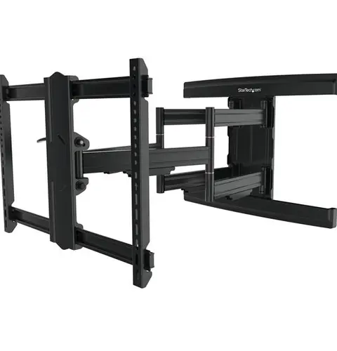 StarTech.com TV Wall Mount supports up to 100 inch VESA Displays - Low Profile Full Motion TV Wall Mount for Large Displays - Heavy Duty Adjustable Tilt/Swivel Articulating Arm Bracket