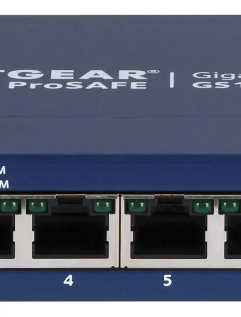NETGEAR GS108GE network switch Unmanaged Gigabit Ethernet (10/100/1000) Blue