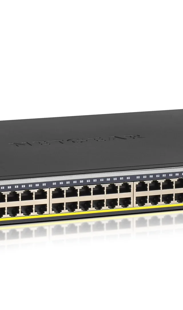 NETGEAR GS752TP-300EUS network switch Managed L2/L3/L4 Gigabit Ethernet (10/100/1000) Power over Ethernet (PoE) 1U Black