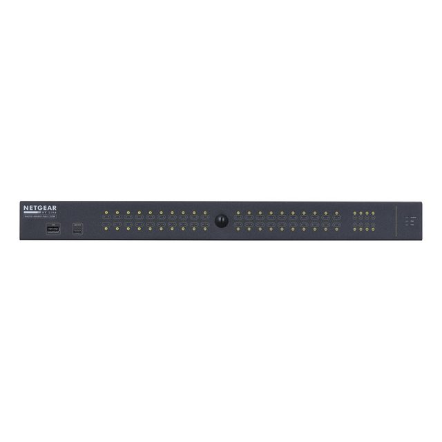 NETGEAR GSM4248PX-100EUS network switch Managed L2/L3/L4 Gigabit Ethernet (10/100/1000) Power over Ethernet (PoE) Black