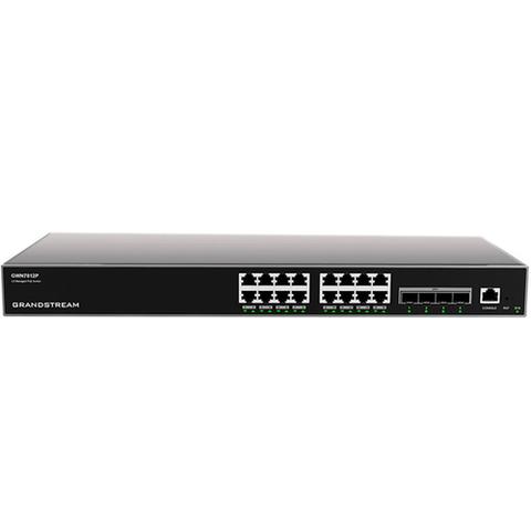 Grandstream Networks GWN7812P network switch Managed L3 Gigabit Ethernet (10/100/1000) Power over Ethernet (PoE) Grey