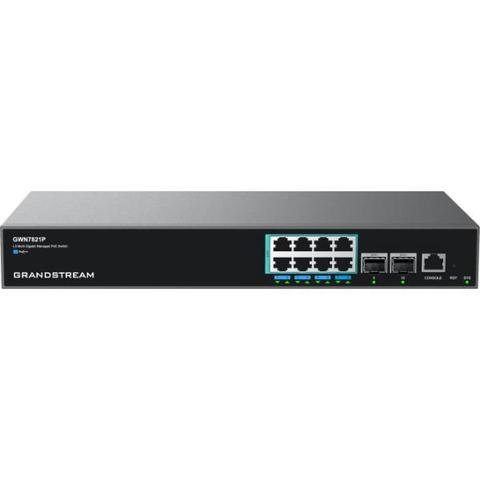 Grandstream GWN7821P 8 2 Port Multi-Gigabit PoE Switch