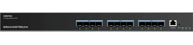 Grandstream Networks GWN7832 network switch Managed L3 10G Ethernet (100/1000/10000) Grey