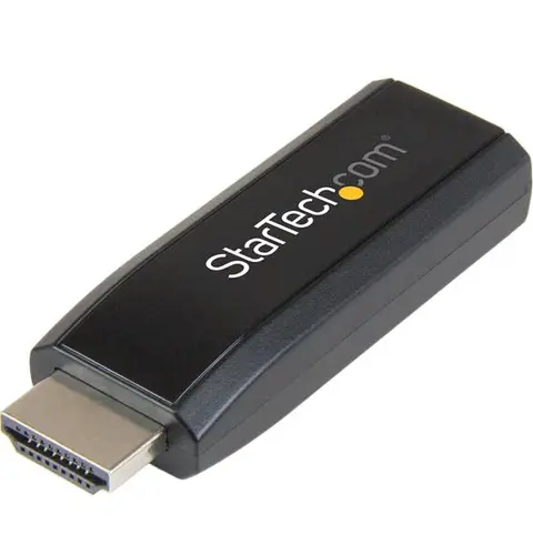 StarTech.com HDMI to VGA Converter with Audio - Compact - 1920x1200