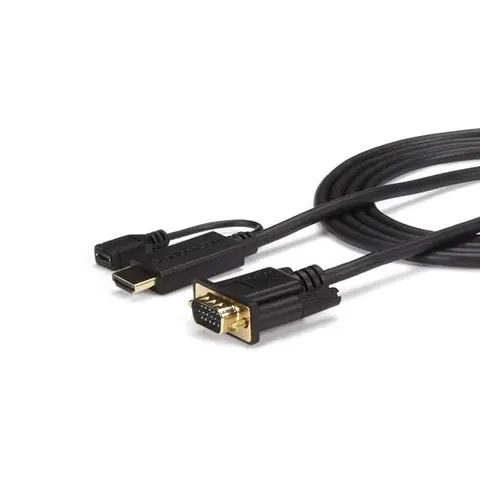 StarTech.com 6 ft HDMI to VGA Active Converter Cable - HDMI to VGA Adapter - 1920x1200 or 1080p