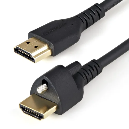 StarTech.com 1m Locking HDMI Cable - High Speed HDMI