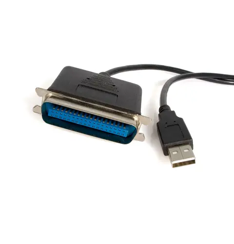 StarTech.com 10 ft USB to Parallel Printer Adapter - M/M