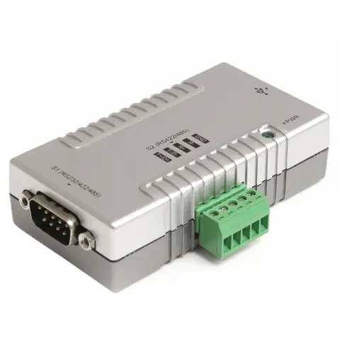 StarTech.com 2 Port USB to RS232 RS422 RS485 Serial Adapter with COM Retention