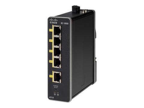 Cisco IE-1000-4T1T-LM network switch Managed Fast Ethernet (10/100) Black