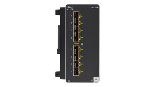 Cisco IE3400 Expansion Module - 8 SFP Ports