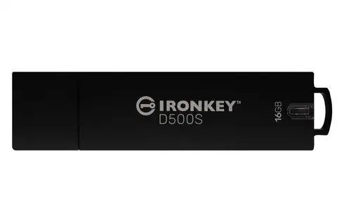 Kingston Technology IronKey 16GB D500S FIPS 140-3 Lvl 3 AES-256