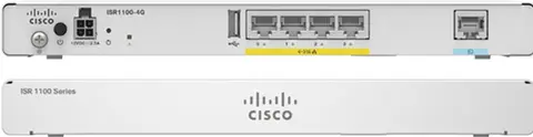 Cisco ISR1100-4G wired router Gigabit Ethernet Grey