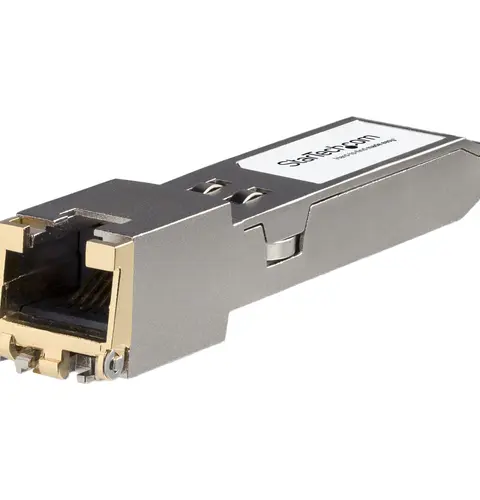 StarTech.com HPE JL563A Compatible SFP+ Module - 10GBASE-T - SFP to RJ45 Cat6/Cat5e - 10GE Gigabit Ethernet SFP+ - RJ-45 30m - HPE 8320, 8325-48Y8