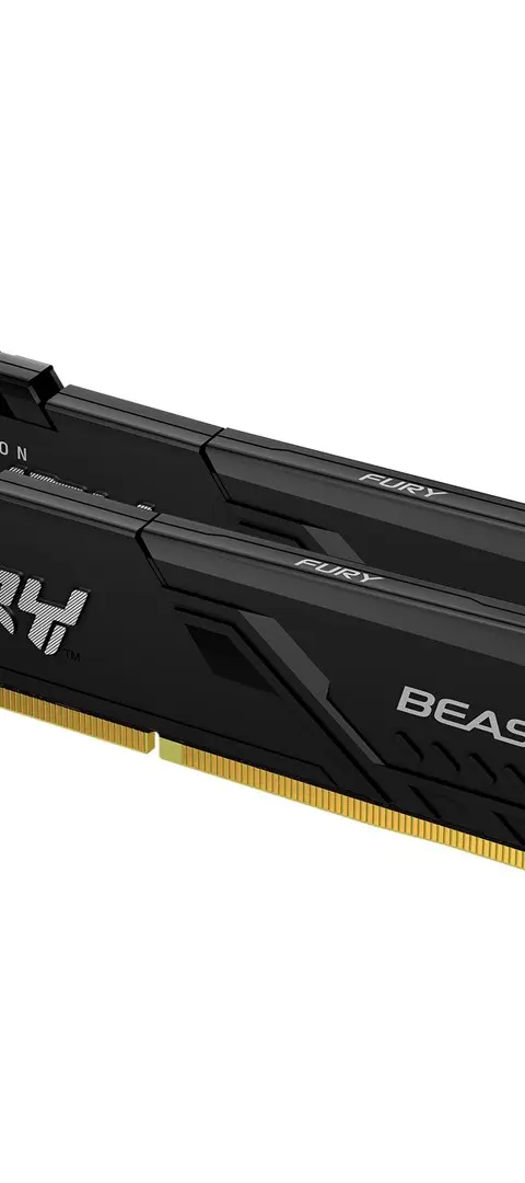 Kingston Technology FURY Beast 32GB 3600MT/s DDR4 CL18 DIMM (Kit of 2) Black