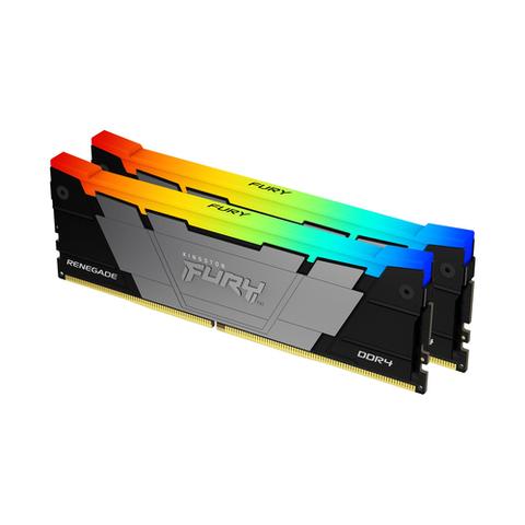 Kingston Technology FURY 16GB 4600MT/s DDR4 CL19 DIMM (Kit of 2) Renegade RGB