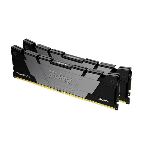 Kingston Technology FURY 16GB 4800MT/s DDR4 CL19 DIMM (Kit of 2) Renegade Black