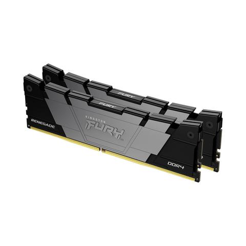 Kingston Technology FURY 16GB 4800MT/s DDR4 CL19 DIMM (Kit of 2) Renegade Black