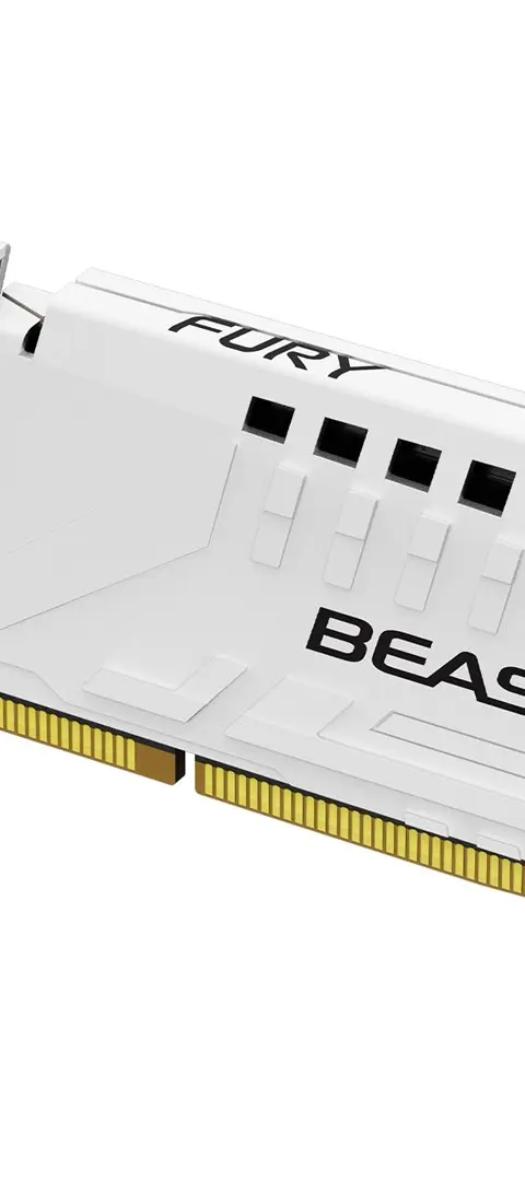 Kingston Technology FURY Beast 32GB 5200MT/s DDR5 CL40 DIMM (Kit of 2) White XMP