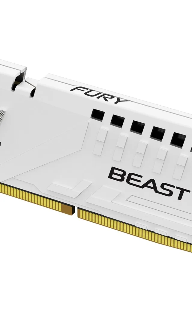 Kingston Technology FURY Beast 32GB 5200MT/s DDR5 CL40 DIMM (Kit of 2) White XMP