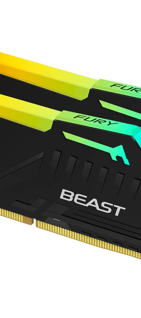 Kingston Technology FURY Beast 32GB 6000MT/s DDR5 CL36 DIMM (Kit of 2) RGB EXPO