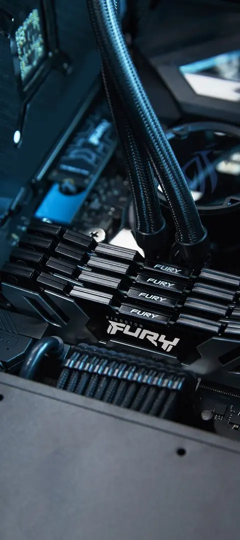 Kingston Technology FURY 48GB 6400MT/s DDR5 CL32 DIMM Renegade Silver XMP
