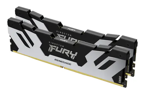 Kingston Technology FURY 48GB 7200MT/s DDR5 CL38 DIMM (Kit of 2) Renegade Silver XMP