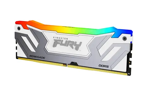 Kingston Technology FURY 24GB 8400MT/s DDR5 CL40 CUDIMM Renegade RGB White XMP