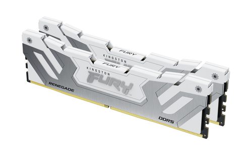 Kingston Technology FURY 48GB 8400MT/s DDR5 CL40 CUDIMM (Kit of 2) Renegade White XMP