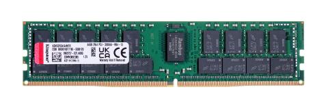 Kingston Technology KSM32RD4/64MFR memory module 64 GB 1 x 64 GB DDR4 3200 MT/s 288-pin DIMM ECC